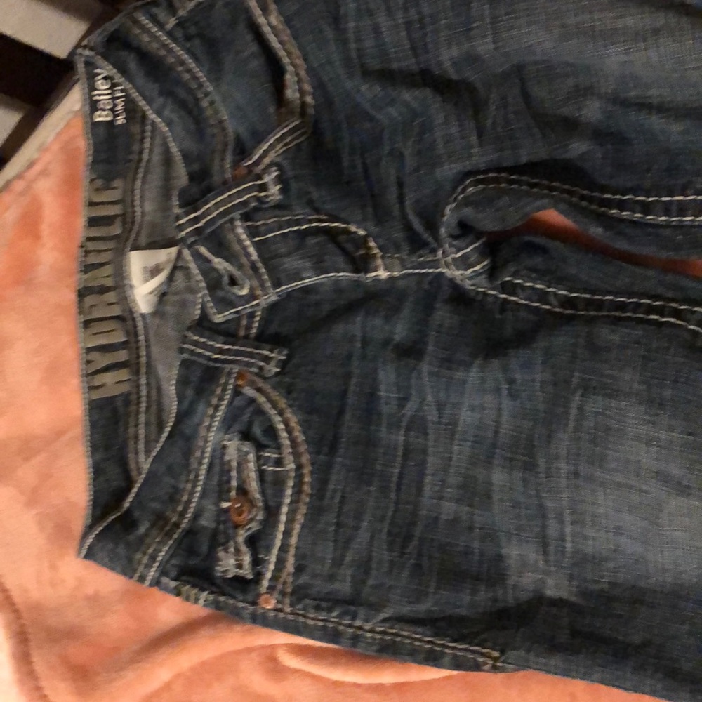 Jeans haven’t been worn